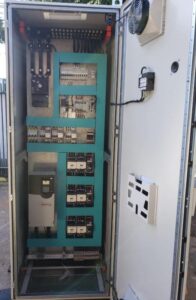 Painel automacao bombas central higienizacao